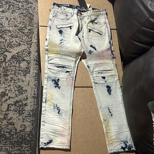 Men's Smoke Rise Premium Moto Jeans